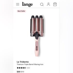 Lange wave curler.